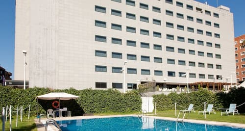 NH Madrid Ventas, Outdoor pool