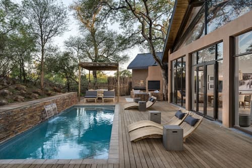 Kruger Gate Hotel, Private pool