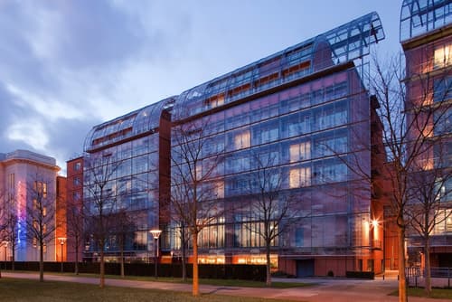 Marriott Lyon Cité Internationale, Front of property - evening/night