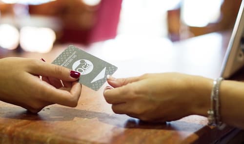 Oca Puerta del Camino Hotel, Check-in/check-out kiosk