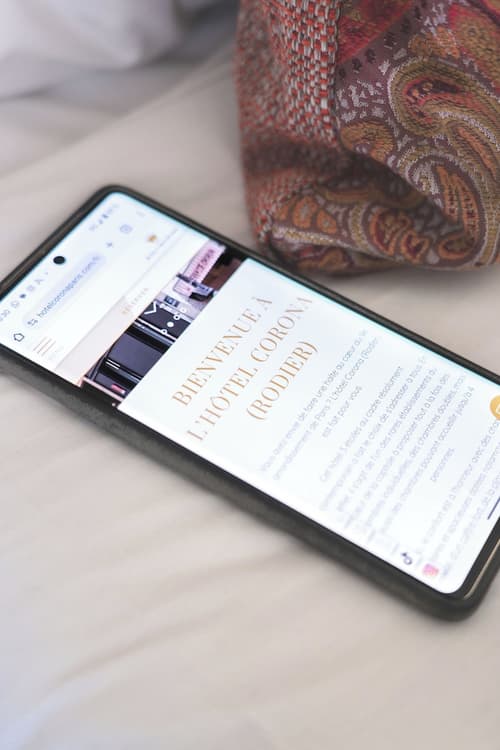 Hotel Corona Rodier Paris, Reception