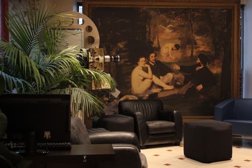 Hotel Hauteville Opera, Lobby lounge