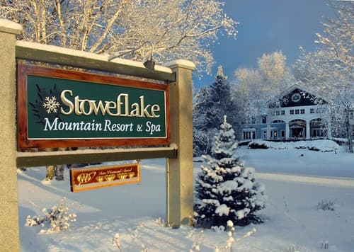 Stoweflake Mountain Resort & Spa, Front of property