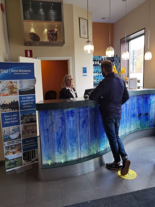 Best Western Hotel Royal, Reception