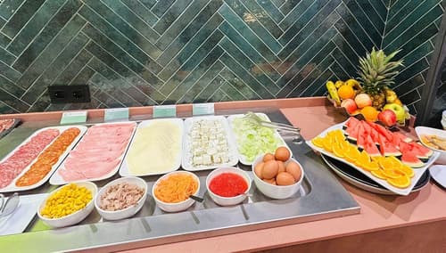 Hotel Viladomat, Breakfast buffet