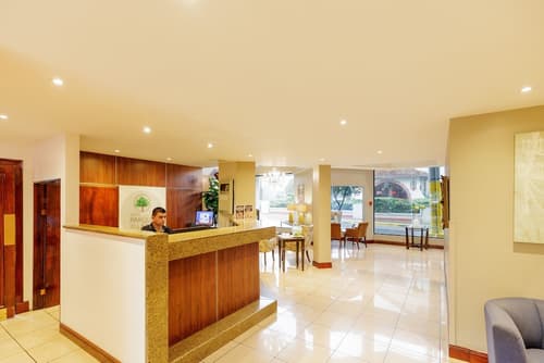 Parque del Lago Boutique Hotel, Reception