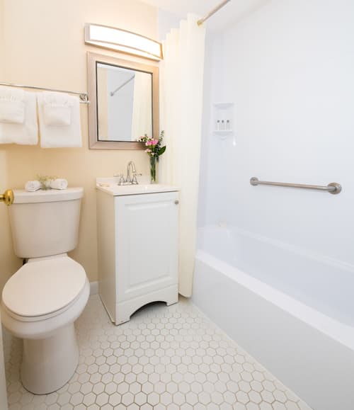 Rodeway Inn Middletown - Newport, Bathroom