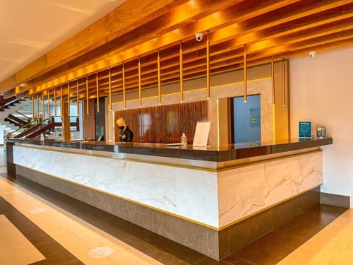 Grand Carimã Resort & Convention Center, Reception