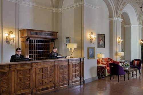 Grand Hotel Continental Siena – Starhotels Collezione, Reception