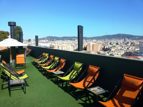 Hotel Barcelona Universal, Rooftop pool