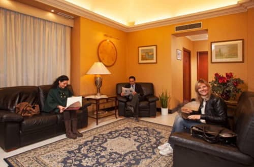 Hotel Piemonte, Lobby sitting area