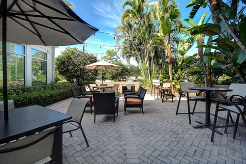 Hilton Garden Inn Ft Myers, Terrace/patio