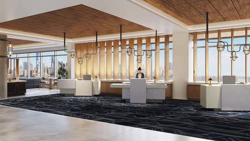 Hyatt Regency Jersey City on the Hudson, Lobby