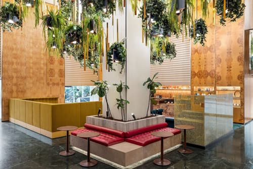 The Delphi Hotel, Lobby sitting area