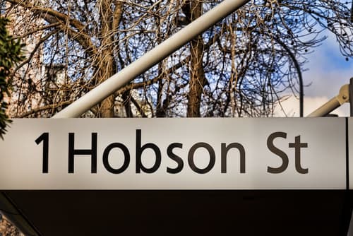 The Chancellor on Hobson, Front of property