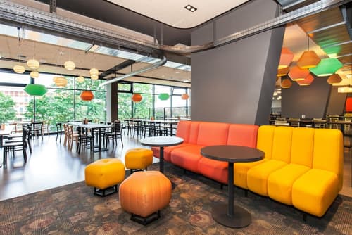 a&o Prague Rhea, Lobby sitting area