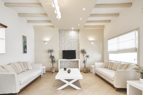 Nissos Thira Hotel, Lobby sitting area