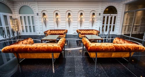 Prestige Hotel Budapest, Lobby sitting area