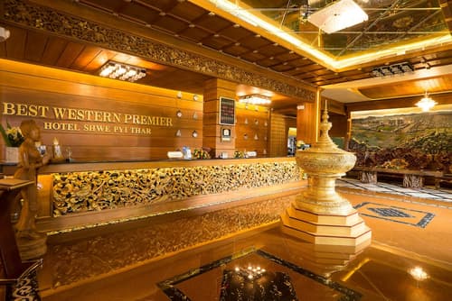 Hotel Shwe Pyi Thar, Check-in/check-out kiosk