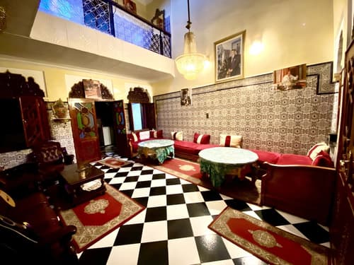 Riad Fatouma, Breakfast area