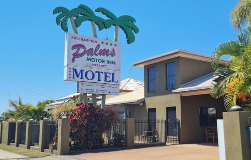 Rockhampton Palms Motor Inn, Front of property