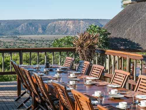 Woodbury Lodge - Amakhala Game Reserve, Breakfast area