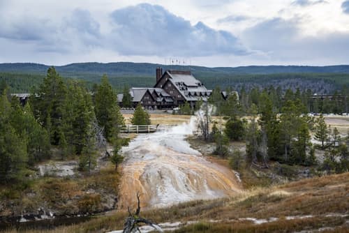 Old Faithful Inn - Inside the Park