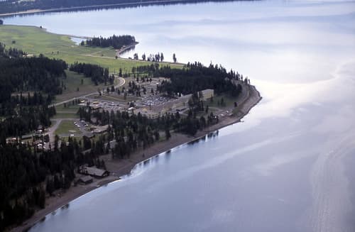 Lake Yellowstone Hotel & Cabins - Inside the Park, Aerial view