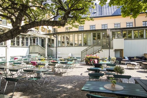 Långholmen Hotell, Outdoor dining