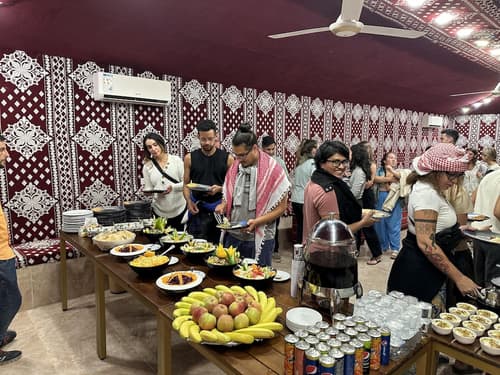 Jordan Memories Luxury Camp, Restaurant