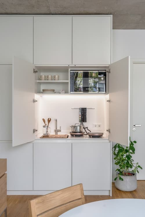 Carlotta Apartments, Private kitchen