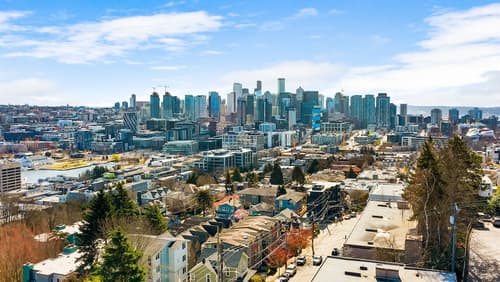 Back To The Future Sweet Suites, Aerial view