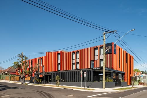 Haberfield Hotel, Front of property