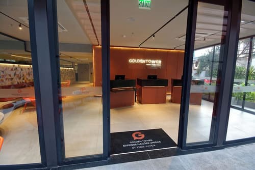 Golden Tower Express Nações Unidas by Fênix Hotéis, Reception
