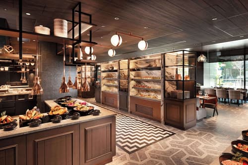 Hilton Kyoto, Restaurant