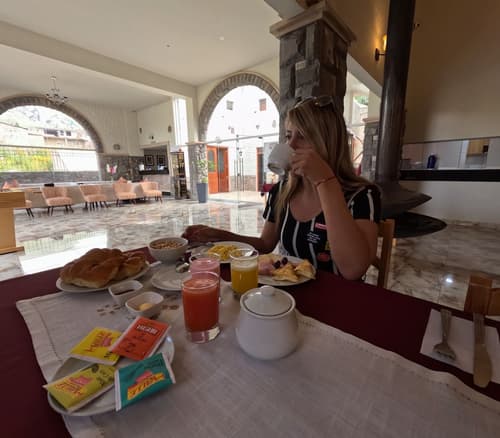 TerraMistica - Puno Centro, Breakfast meal