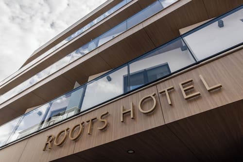 Roots Hotel, Front of property