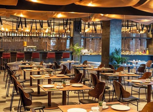 Axel Hotel Bilbao – Adults Only, Breakfast area