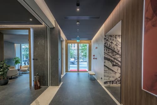 Palazzo Viridis, Interior entrance