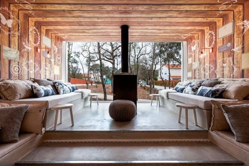 Luz Charming Houses, Lobby sitting area