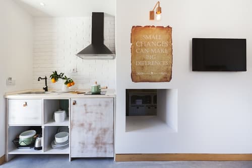 Luz Charming Houses, Private kitchenette