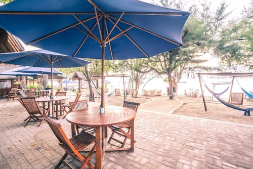 Manta Dive Resort Gili Air, Lobby sitting area