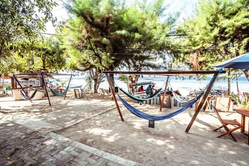 Manta Dive Resort Gili Air, Lobby sitting area