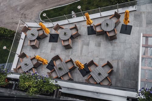 Hotel Ciasa Soleil, Terrace/patio