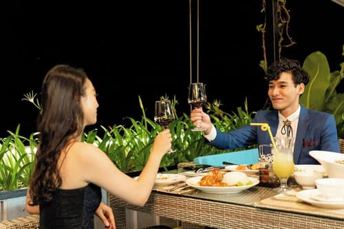 Green Oasis Nha Trang Resort, Breakfast meal