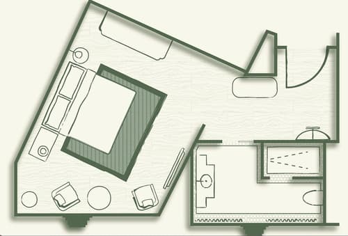 Fidelity Hotel, Floor plan