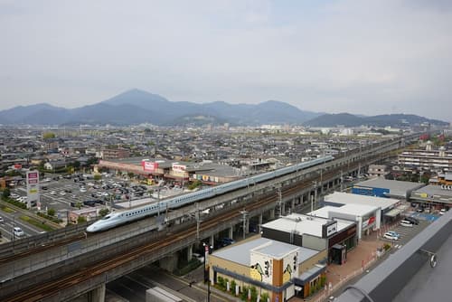 Hotel New Gaea Nishi Kumamoto Ekimae, View from room