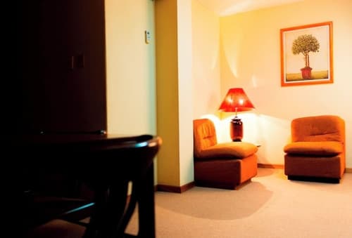 Hotel del Jardín, Living area