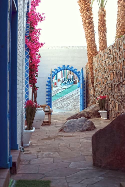 Dolty Kato Nubian house, Interior entrance