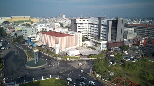 AIHO Hotel Medan, Front of property